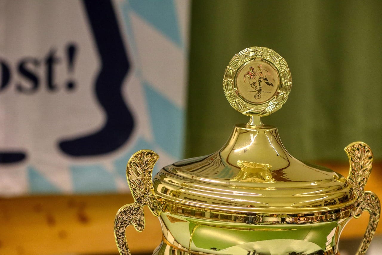 The cup, which Saltmarsh have waited ninety-four years to lift.